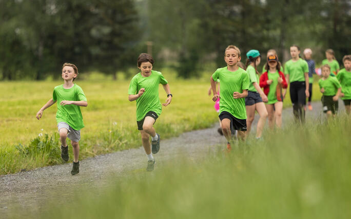 Sponsorenlauf der Primarschule Mauren