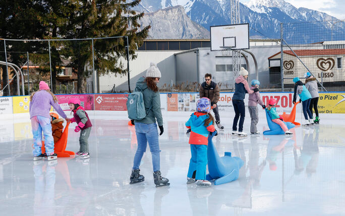 Iisfäscht in Sargans, St. Gallen, Schweiz.