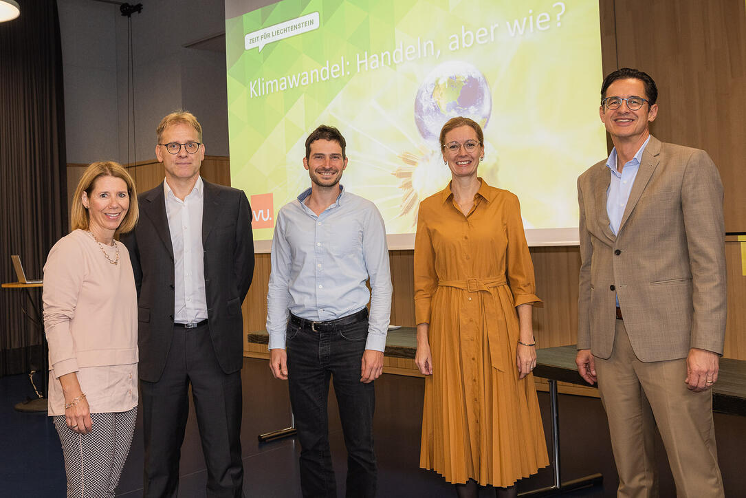 Zeit für Liechtenstein zum Thema Klimawandel in Nendeln