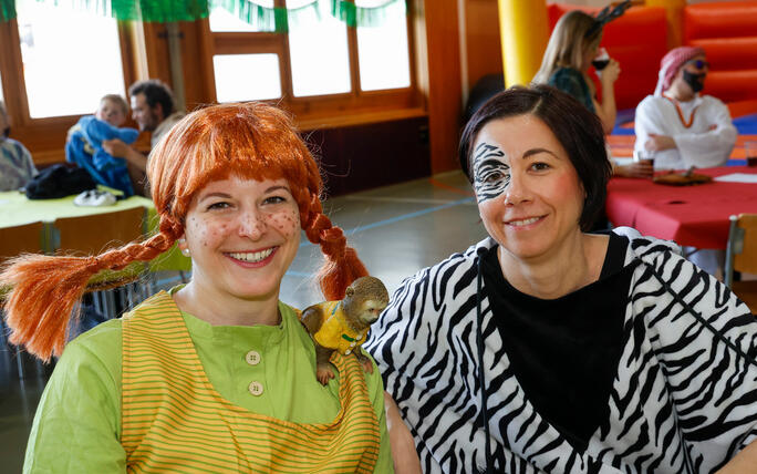 Kinderfasnacht in Schellenberg.