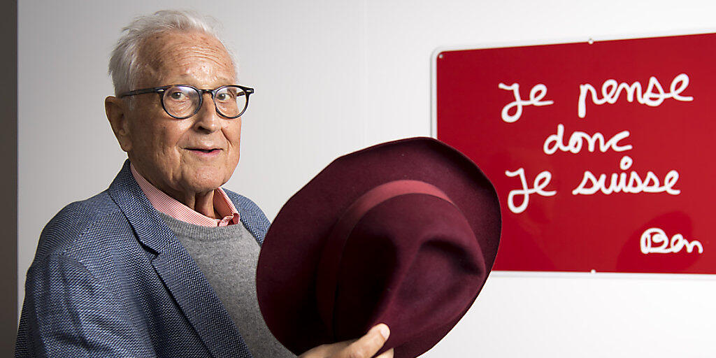 Im Alter von 74 Jahren gestorben: der Grafikdesigner und frühere Direktor der Lausanner Kunsthochschule, Pierre Keller. (Archivbild)