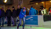 Liewo Dörferduell /Eisstockschiessen auf dem Eisplatz / Rathausplatz im Städtle Vaduz, Bild aufgenommen am 18.11.2019