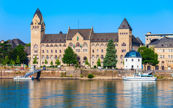 Prussian government Preussisches Regierungsgebaude, Koblenz