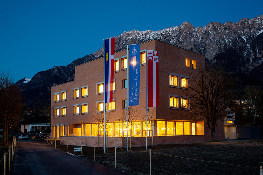Liechtenstein Schaan Vaduz Neueroeffnung Jugendherberge