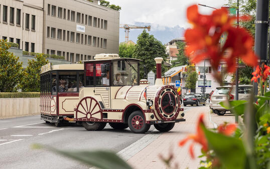 Citytrain in Vaduz