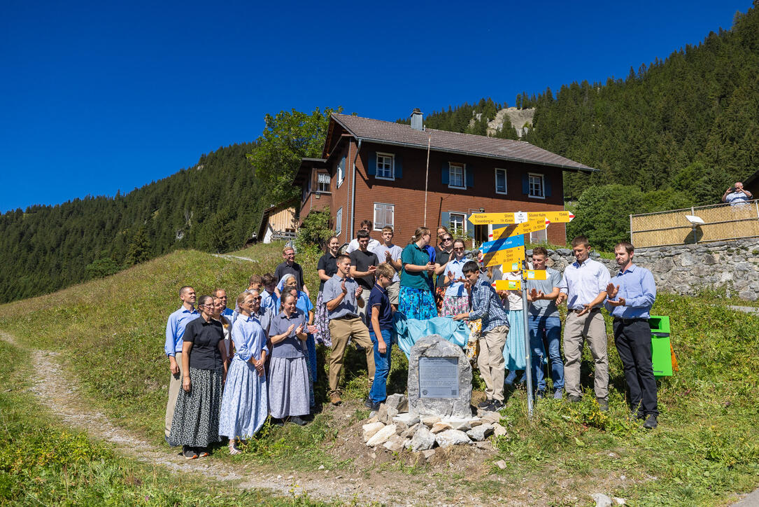 Gedenkveranstaltung Bruderhof-Gemeinschaft in Triesenberg (07.09.2024)