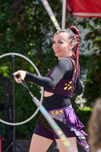 Buskers Strassenkunstfestival in Vaduz