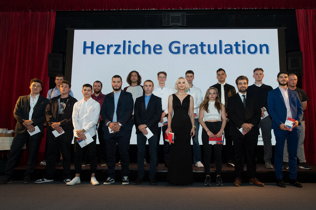 Lehrabschlussfeier der Wirtschaftskammer Liechtenstein
