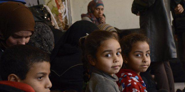 Palästinensische Flüchtlinge in Syrien (Archiv)