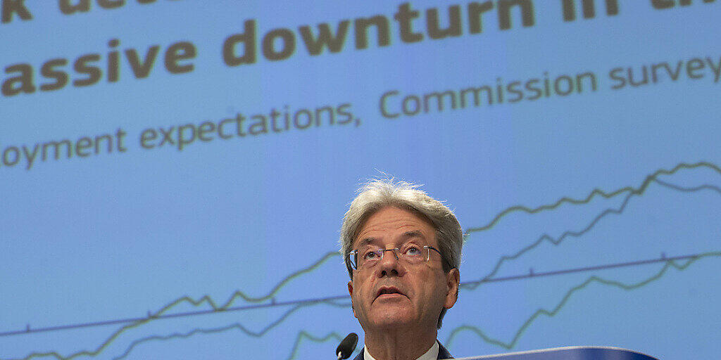 Der EU-Währungskommissar Paolo Gentiloni macht sich um die unterschiedliche Wirtschaftsentwicklung in den einzelnen Euro-Staaten grosse Sorgen. (Archivbild)