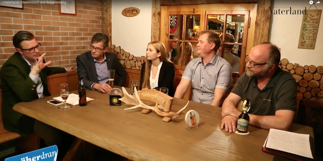 Vaterland-Stammtisch in Schellenberg Vaterland-Stammtisch in Schellenberg
