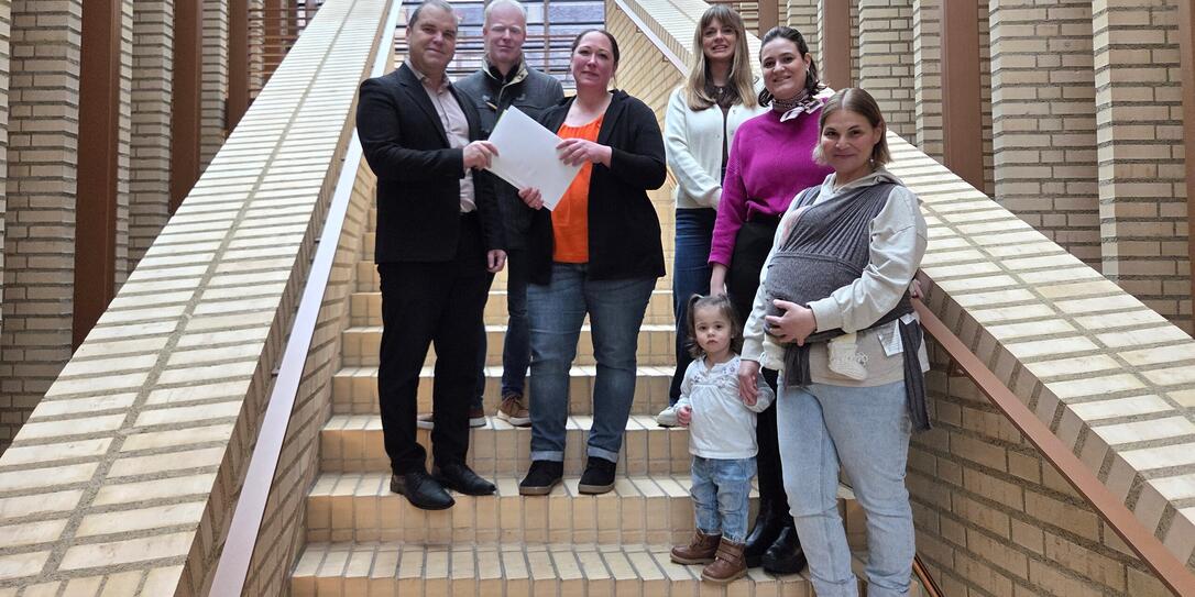 Die Petition wurde am 20. Februar dem Landtag &uuml;bergeben.