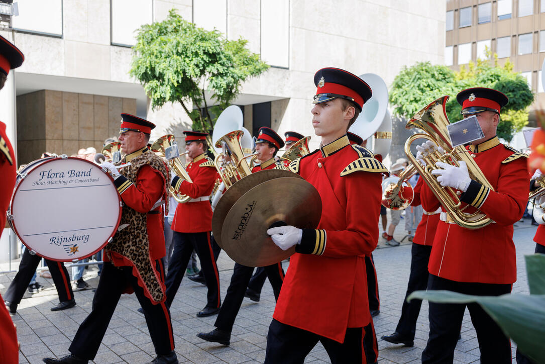 Princely Tattoo Parade in Vaduz