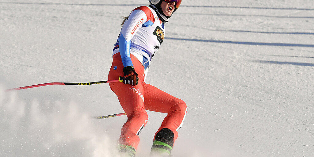 Fanny Smith holt einen weiteren Weltcupsieg und sicherte sich zum dritten Mal die Gesamtwertung der Skicrosser
