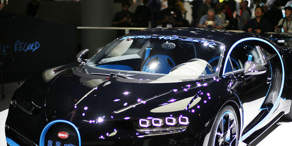 Bugatti Zero-100-Zero an der Internationalen Automobilausstellung IAA in Frankfurt. (Archiv)