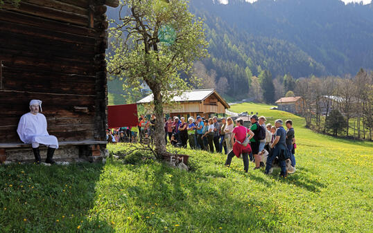 9. Sagenfest mit Sagenwanderung, Triesenberg,