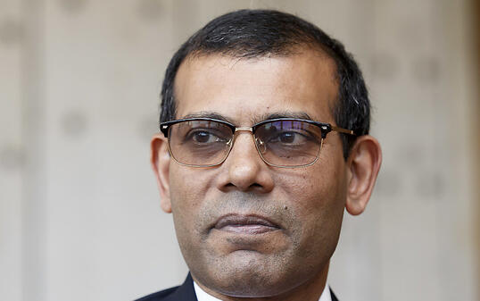 Mohamed Nasheed, Ex-Präsident der Maldiven, hat an der Uno-Klimakonferenz mehr Investitionen in erneuerbare Energie gefordert. Er hofft, dass damit fossile Industrien von allein unwirtschaftlich werden. (Archivbild)