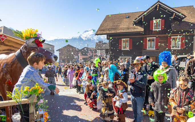 Fasnachtsumzug in Triesenberg (04.03.2025)