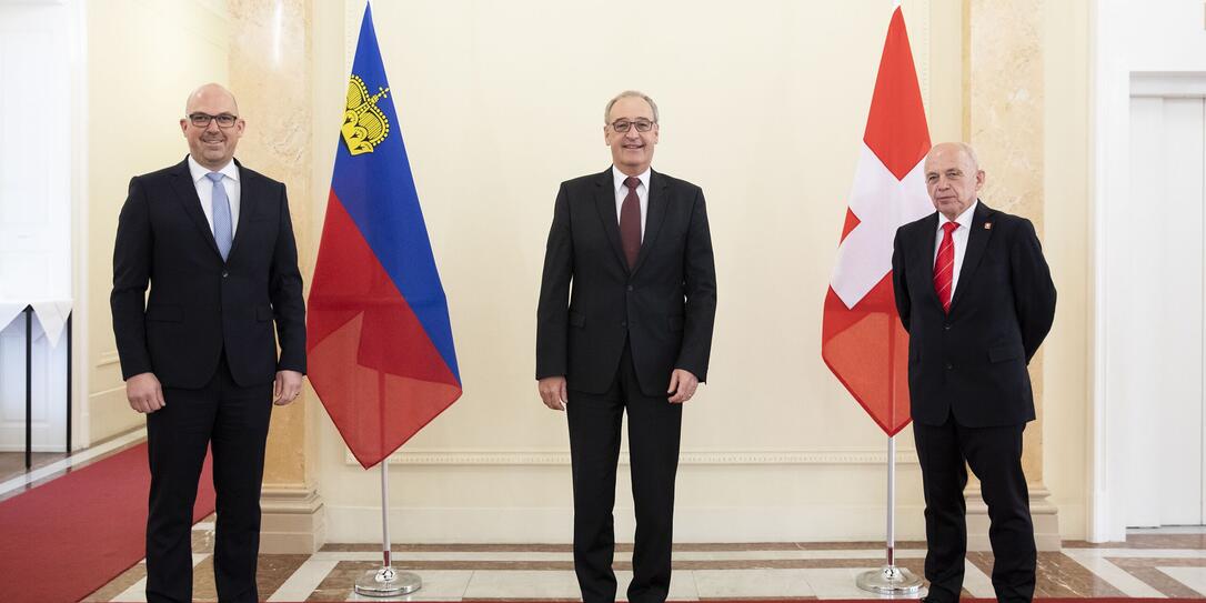 SCHWEIZ LIECHTENSTEIN BESUCH