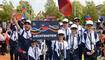 Liechtensteiner Delegation bei der Gymnaestrada 2023 in Amsterdam
