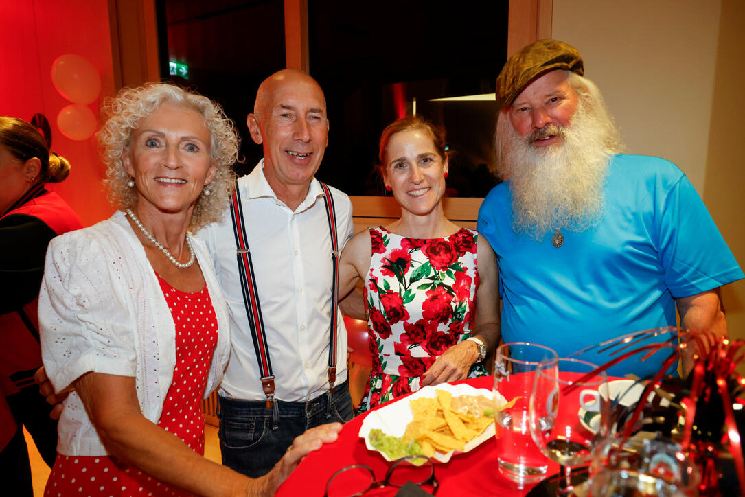 50er-Jahre-Party in Mauren, Liechtenstein.