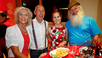 50er-Jahre-Party in Mauren, Liechtenstein.
