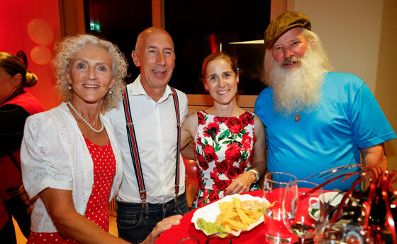 50er-Jahre-Party in Mauren, Liechtenstein.