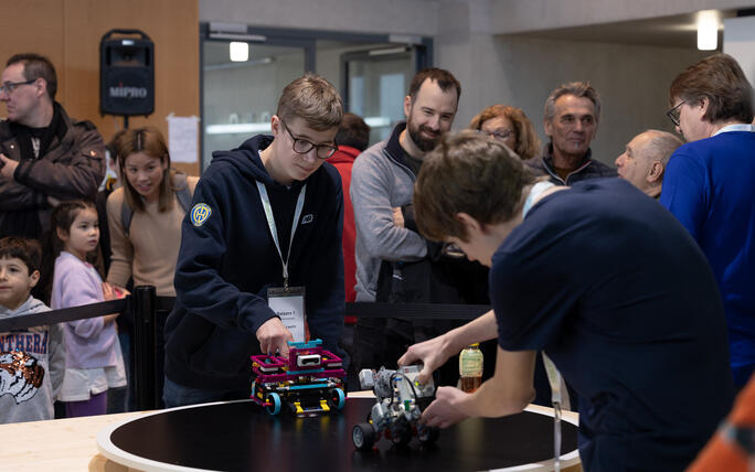 Robo-League bei der Ivoclar in Schaan