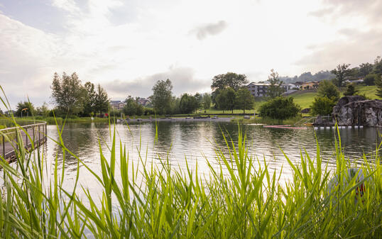 Badesee Grossab&uuml;nt in Gamprin
