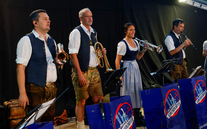Auftakt zum 77. Verbandsmusikfest mit dem Bayerischen Abend in Vaduz