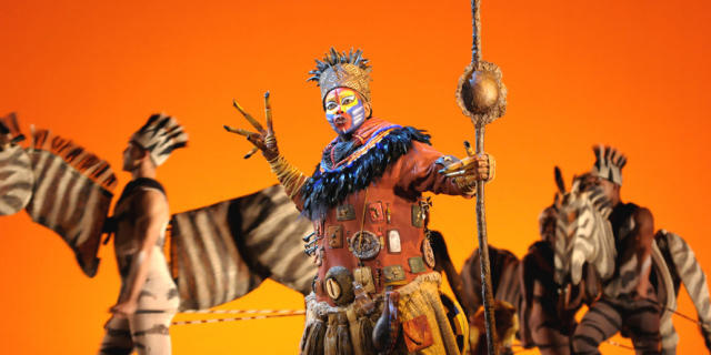 Szene aus einer "The Lion King"-Produktion (Archiv) Szene aus einer "The Lion King"-Produktion (Archiv)