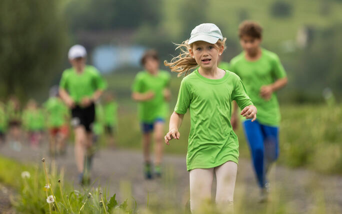 Sponsorenlauf der Primarschule Mauren