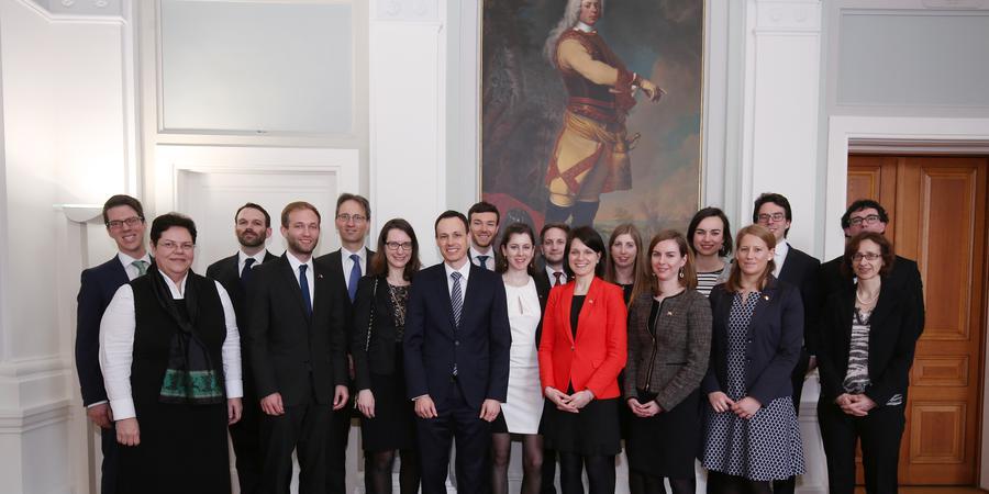 Besuch der österreichischen Jungdiplomaten Besuch der österreichischen Jungdiplomaten