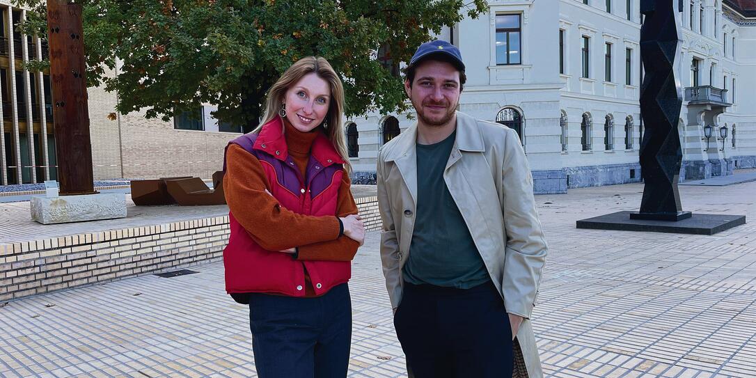 Romy Abbrederis und Leon Boch