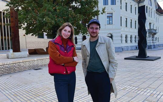 Romy Abbrederis und Leon Boch