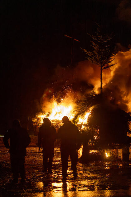Funken Triesen mit Fackelumzug