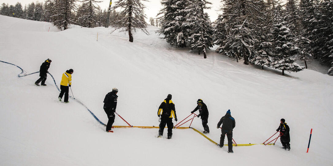 Piste bewässern in Malbun