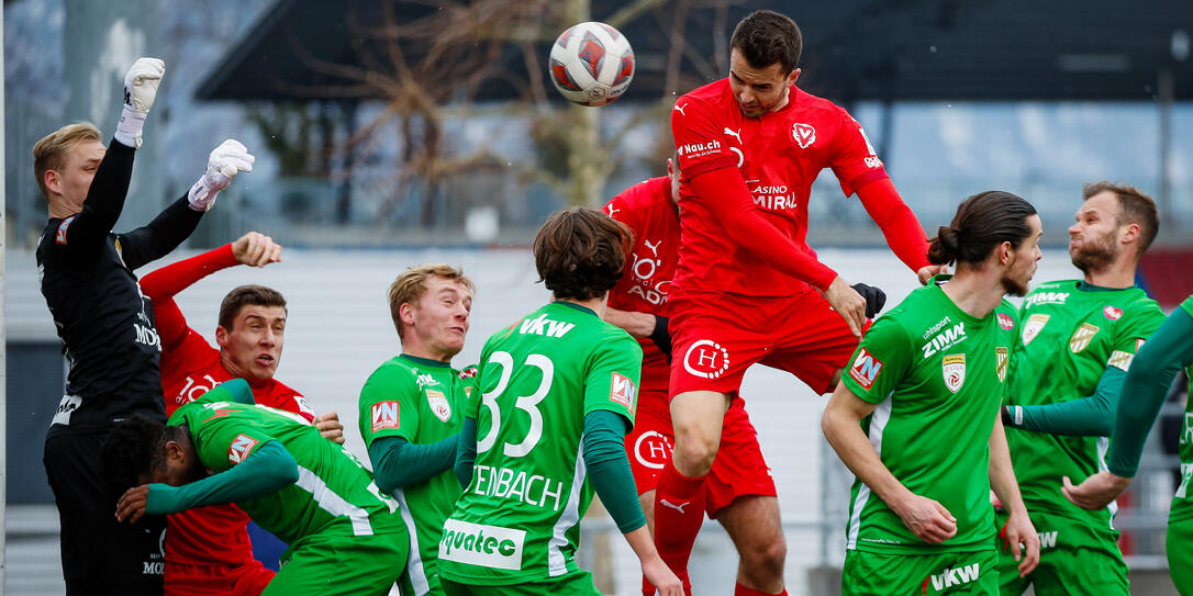 Liechtenstein Fussball Vorbereitungsspiel FC Vaduz - Austria-Lustenau