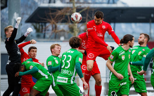 Liechtenstein Fussball Vorbereitungsspiel FC Vaduz - Austria-Lustenau