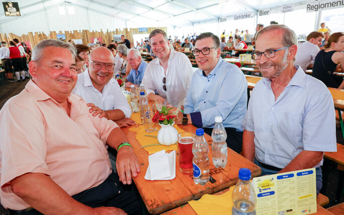 76. Liechtensteiner Verbandsmusikfest in Mauren  unter dem Motto «Mura - tönt guat»