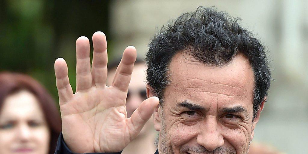 Matteo Garrone nach der Verleihung der "David di Donatello Awards 2016", bei der er den Hauptpreis erhalten hat.