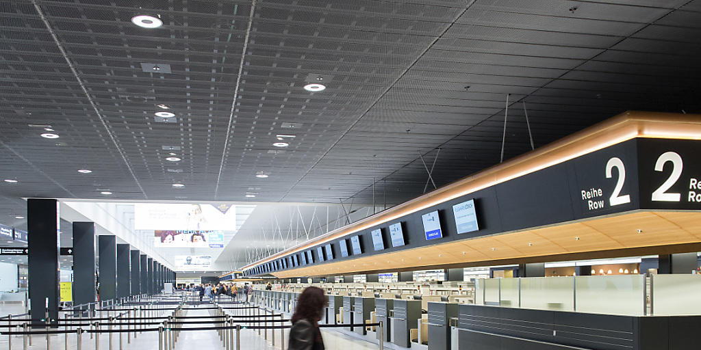 Heller und grosszügiger ist die neue Check-in-Halle am Terminal 2 des Flughafens Zürich.