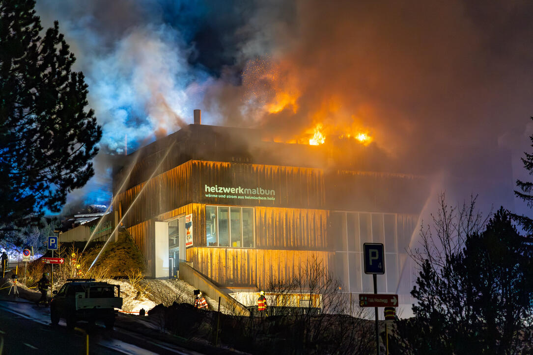 Brand Heizwerk Malbun (16.12.2025)