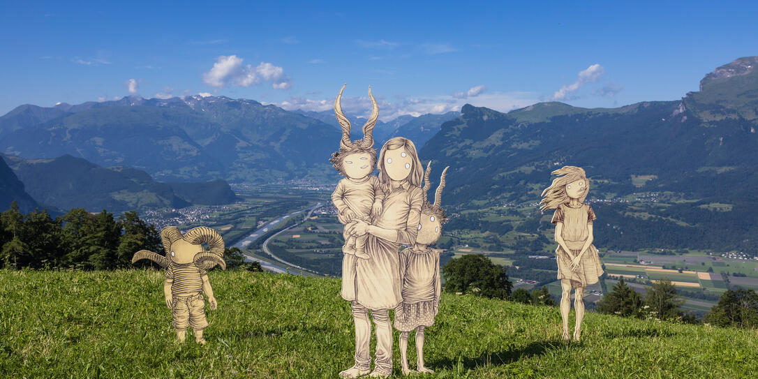Figuren bei Rizlina Triesenberg