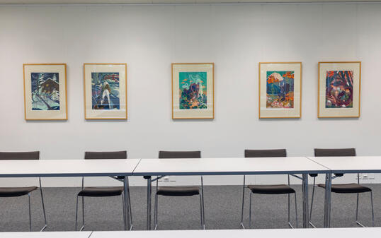 Kunst im Rathaus in Schaan