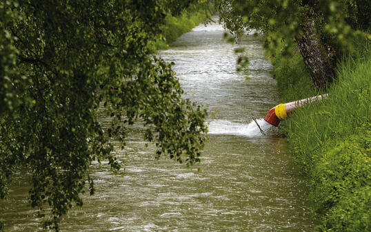 Hochwasser in Liechtenstein