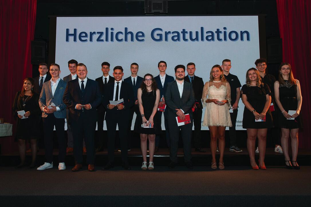 Lehrabschlussfeier der Wirtschaftskammer Liechtenstein