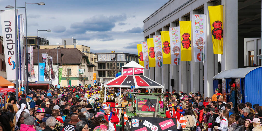 Liechtenstein Schaan Fasnacht 2020 Fasnachtsumzug