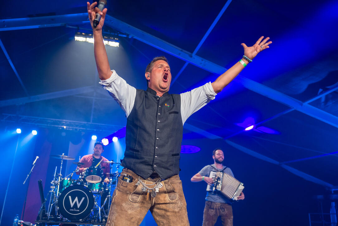 Verbandsmusikfest Partyeskalation mit Peter Wackel in Malbun (28.06.2024)