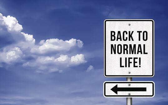 Back to Normal Life - roadsign information